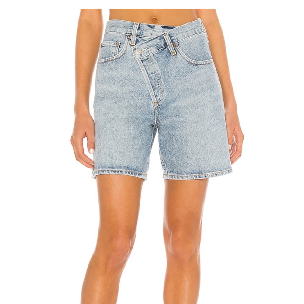 AGOLDE Criss Cross Short